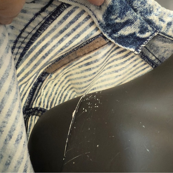 ☁️ VTG Acid Wash Zip Jacket – Size L, 100% Cotton | S.B.II by Bitterman - Picture 3 of 12